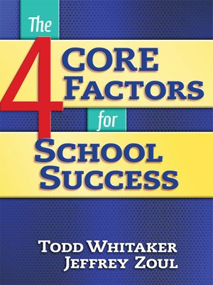 cover image of The 4 Core Factors for School Success